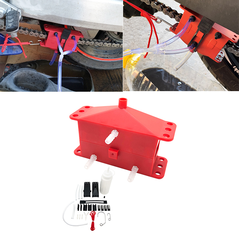 Motorcycle Gear Clearance - Universal Motorcycle chain cleaning machine kit