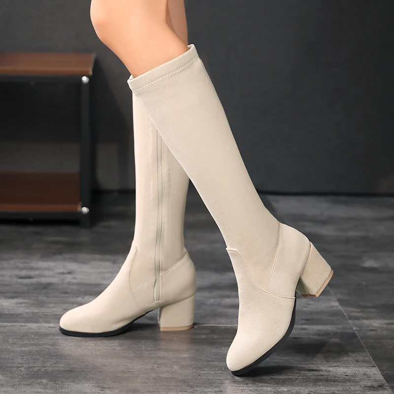 Winter Women Knee High Boots A - Riding Boot Short ulasan dan harga