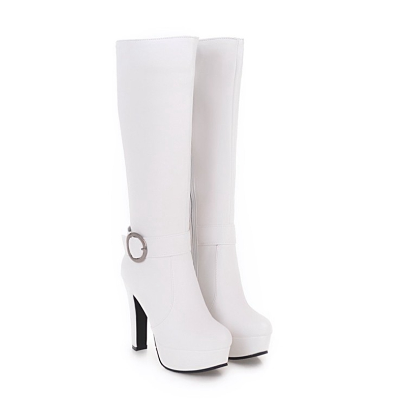 Knee High Boots Women Fashion  - Riding Boot Short ulasan dan harga