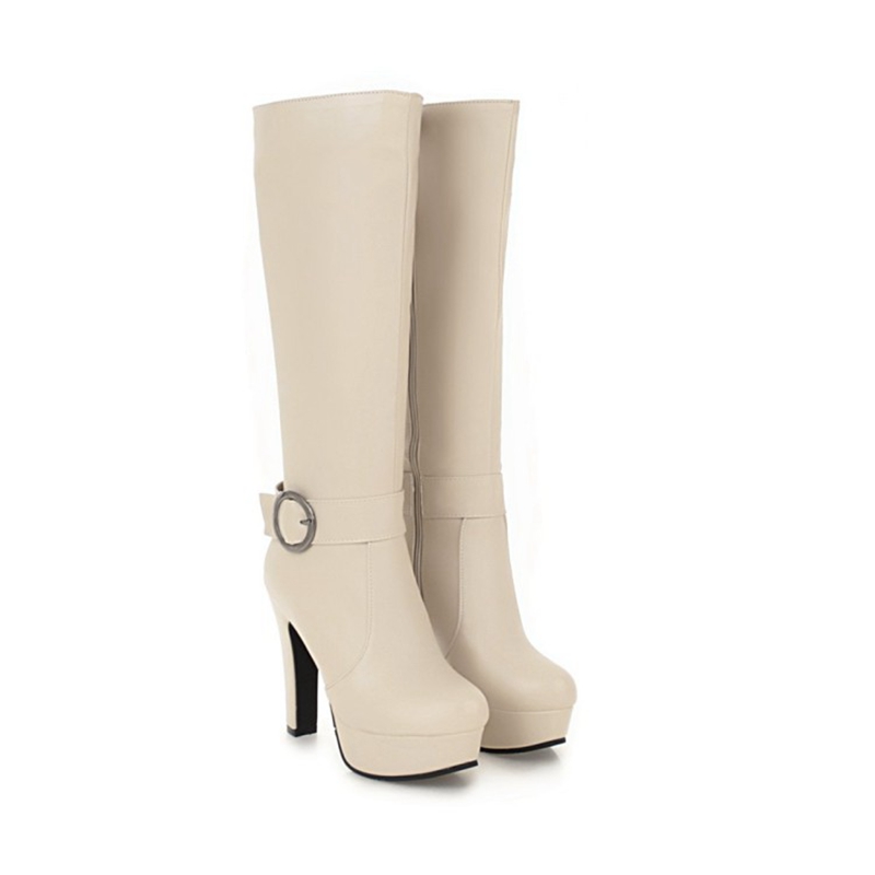 Knee High Boots Women Fashion  - Riding Boot Short ulasan dan harga
