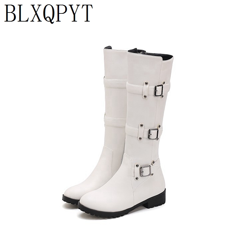 BLXQPYT Knee High Boots Women  - Riding Boot Short ulasan dan harga