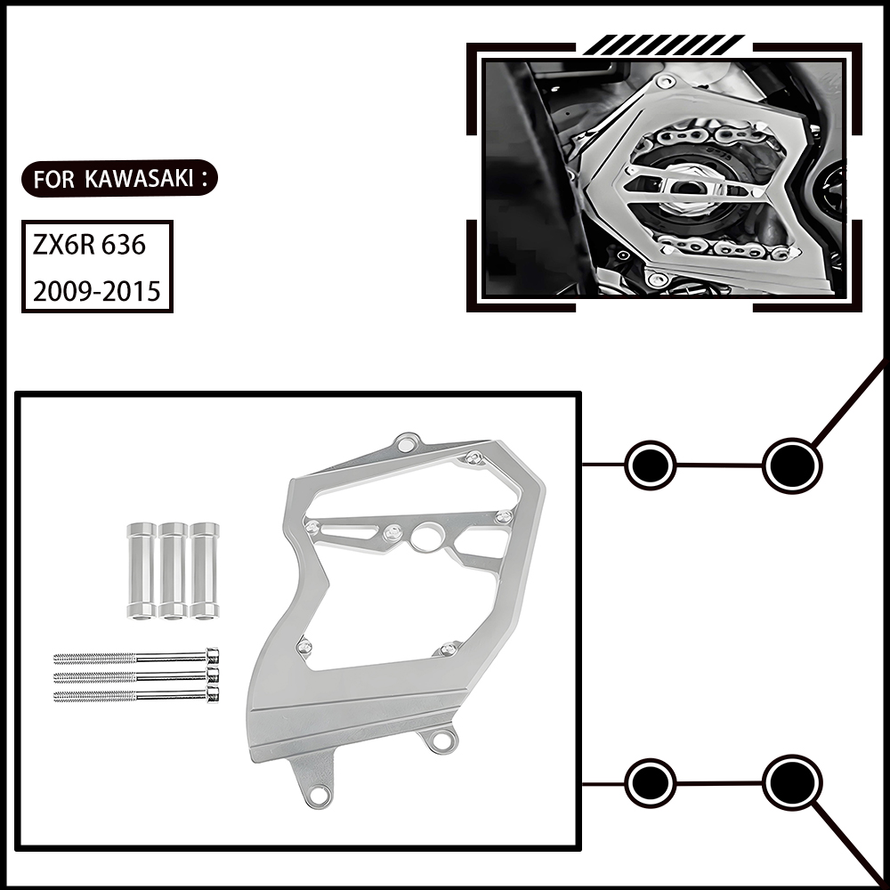 Suitable for Kawasaki ZX-6R 63 - Motorcycle Gear Essentials ulasan dan harga
