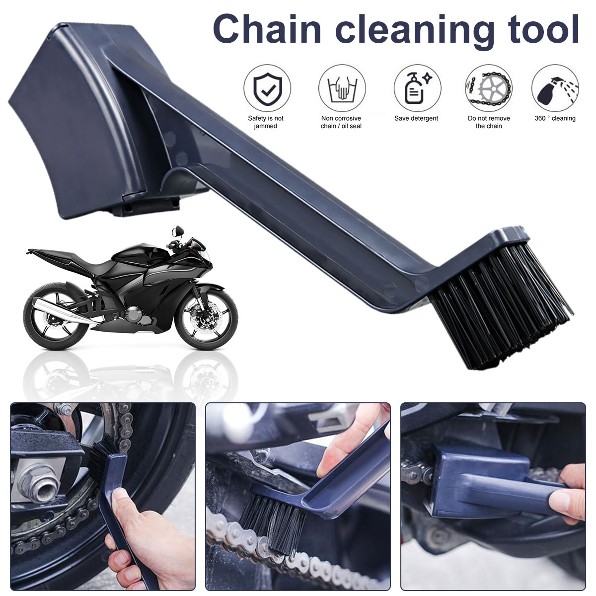 Motorcycle Chain Cleaning Brus - Motorcycle Gear Clearance ulasan dan harga