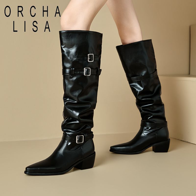 ORCHA LISA Fashion New Pattern - Riding Boot Short ulasan dan harga