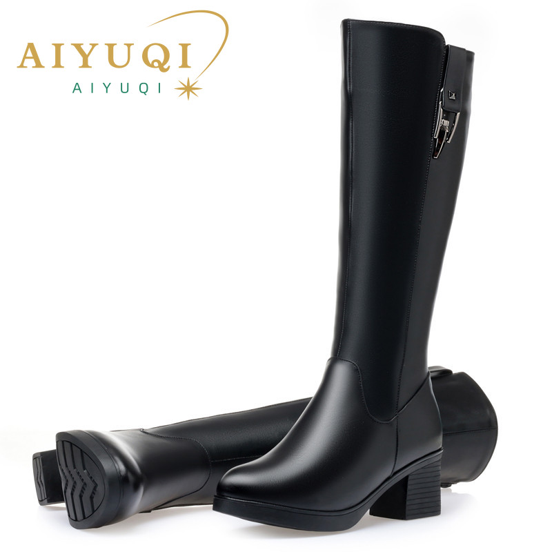 AIYUQI Winter Women Long Boots - Riding Boot Short ulasan dan harga