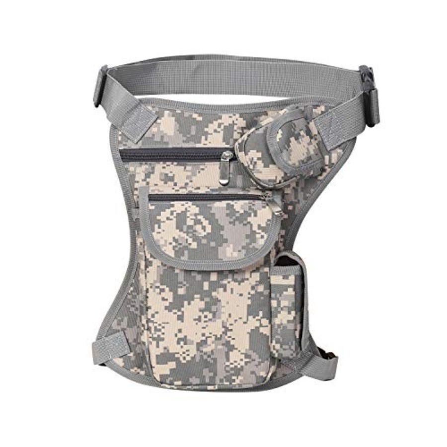 Canvas Waist Bag Fanny Pack Ra - Motorcycle Gear Bag ulasan dan harga