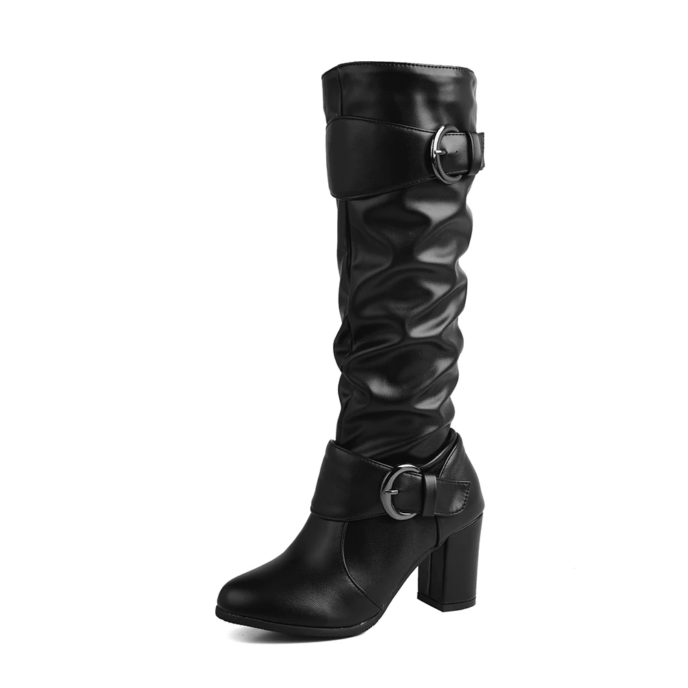 New Winter Sweet Black White W - Riding Boot Short ulasan dan harga