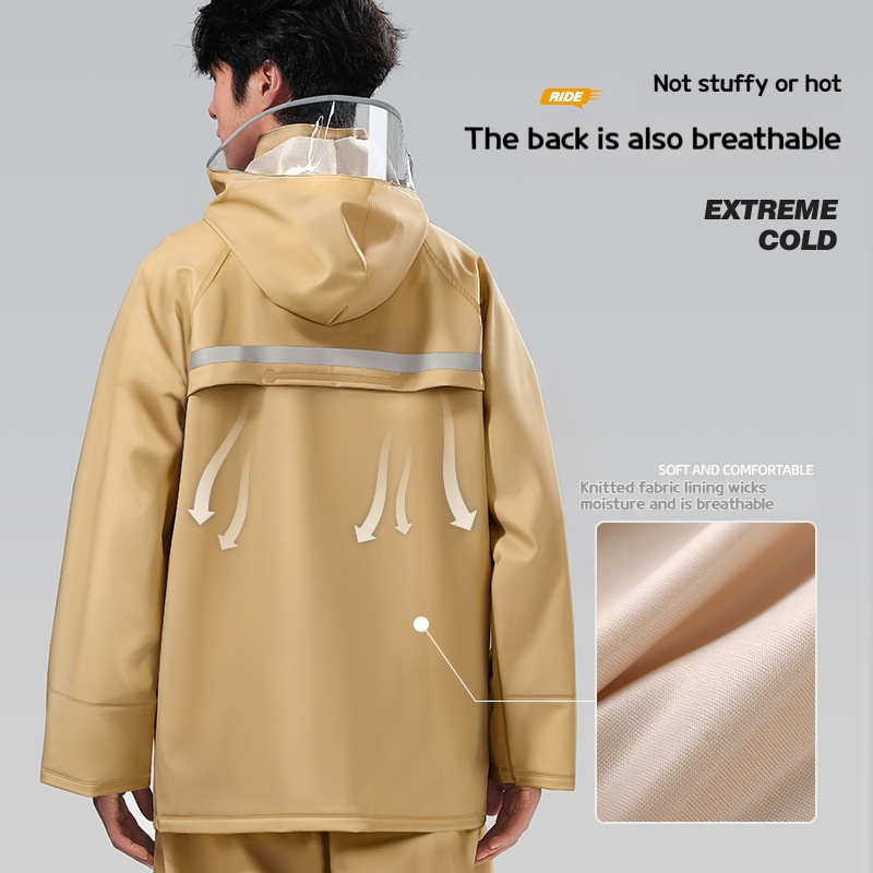 Thickened Motorcycle Raincoat  - Motorcycle Gear Full Set ulasan dan harga