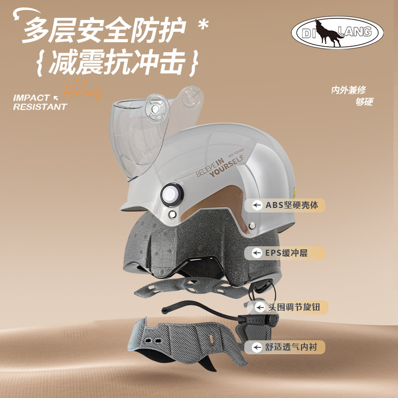 New National Standard C Helmet - Motorcycle Gear Essentials ulasan dan harga