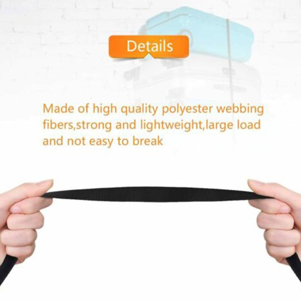 10PCS 40cm Black Buckle Tie-Do - Motorcycle Gear Bag ulasan dan harga