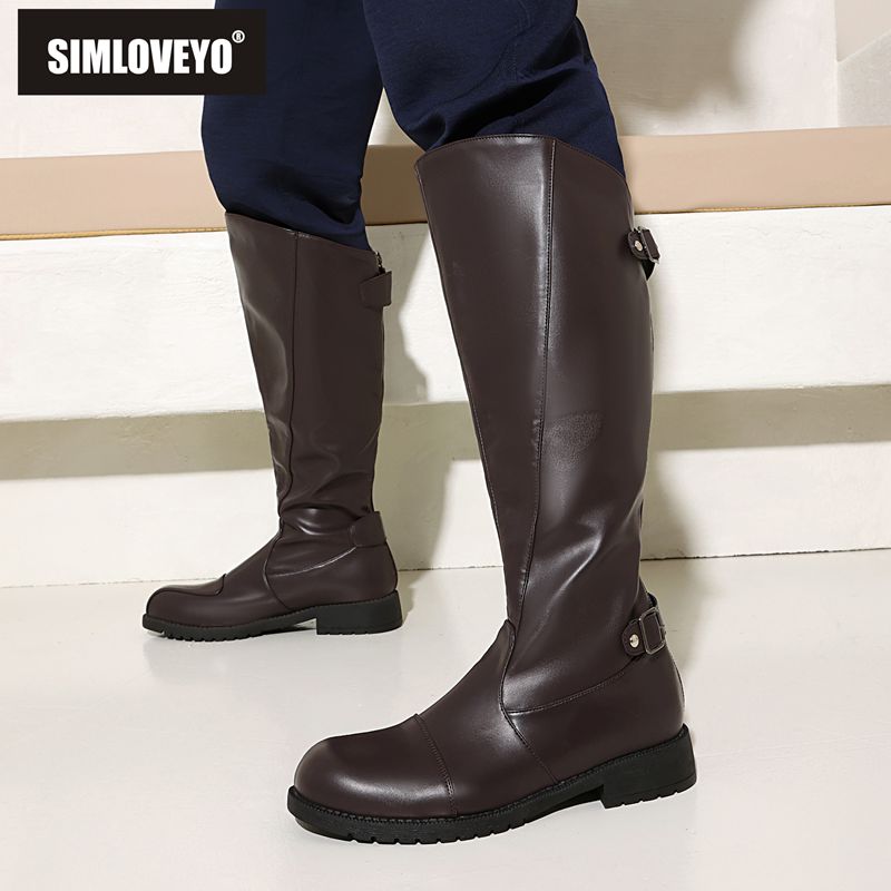 SIMLOVEYO 2025 Casual Men's Kn - Riding Boot Short ulasan dan harga