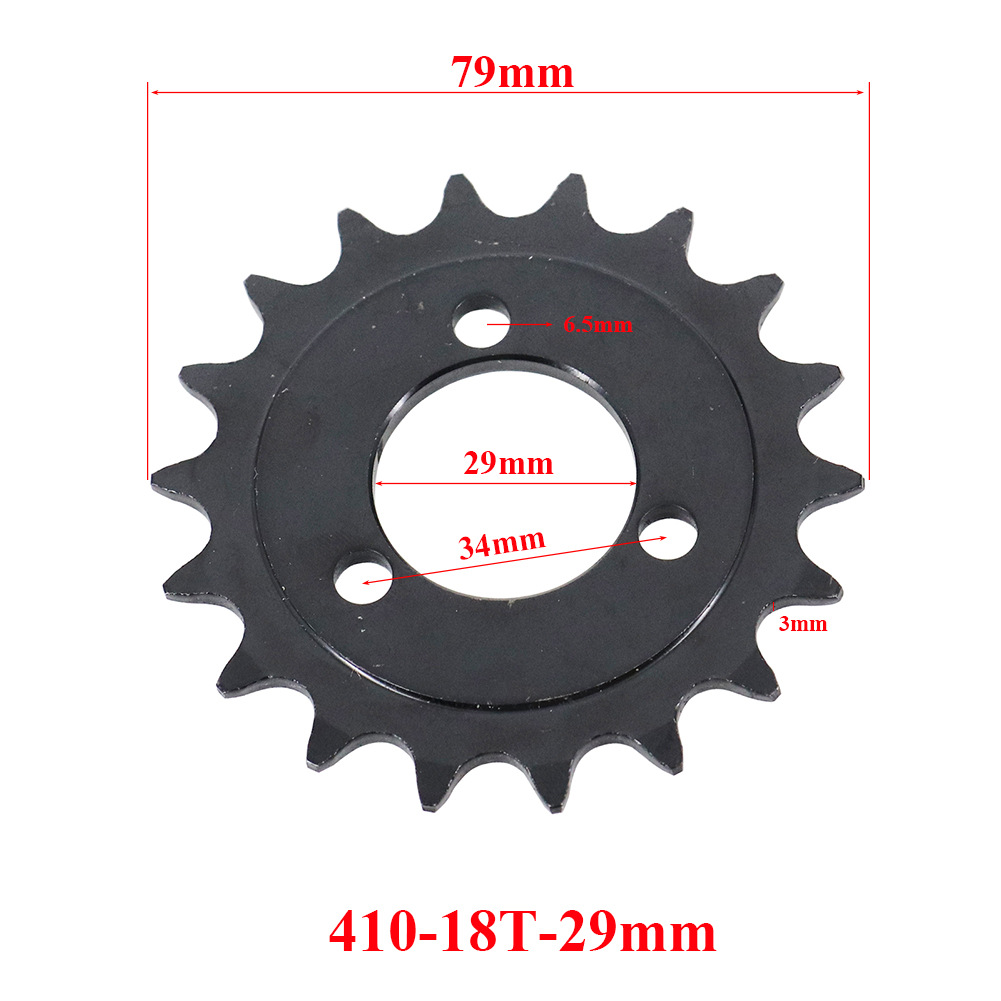 410 Sprocket Gear Chain Ring R - Motorcycle Gear Essentials ulasan dan harga