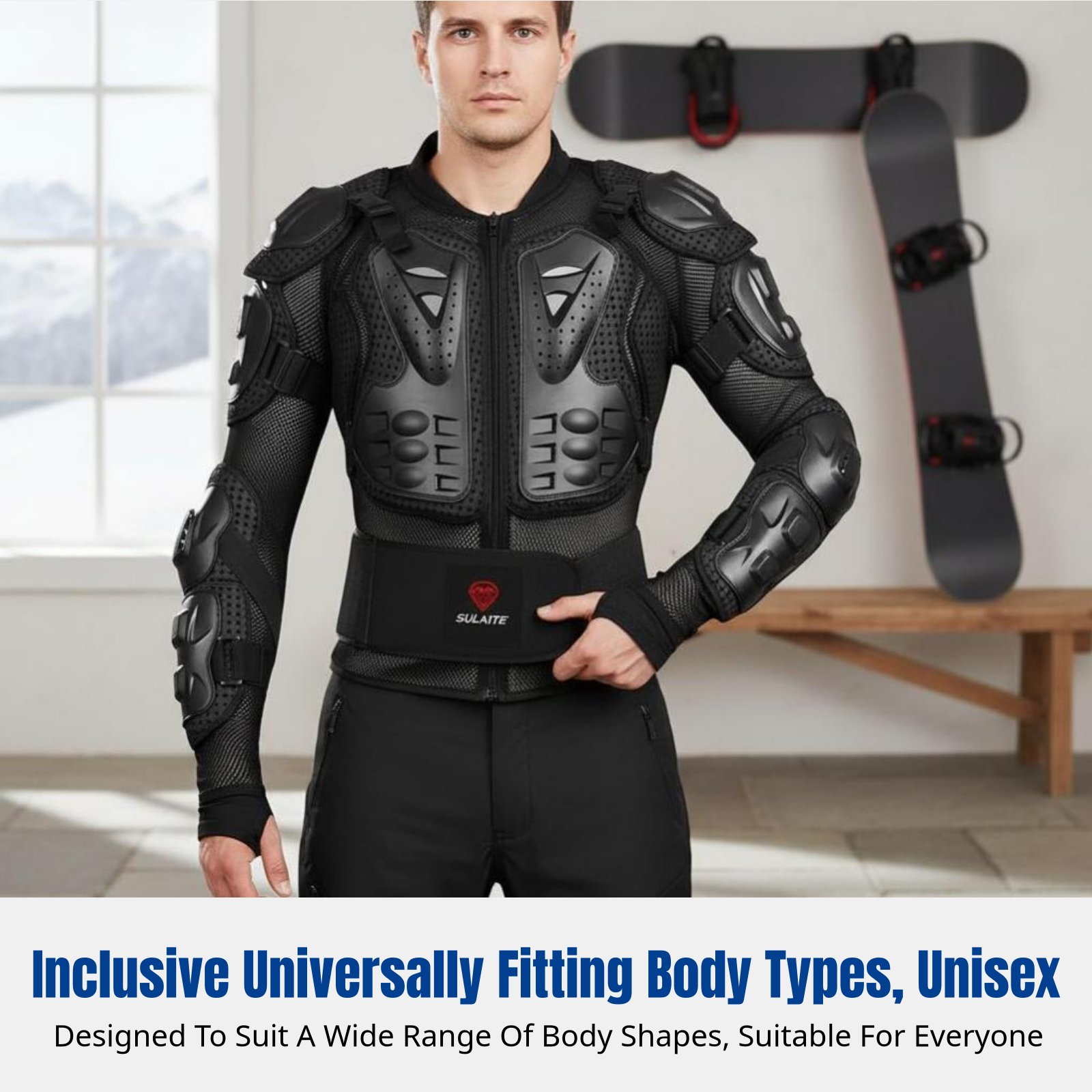 Outdoor Protective Set, Skiing - Motorcycle Gear Full Set ulasan dan harga