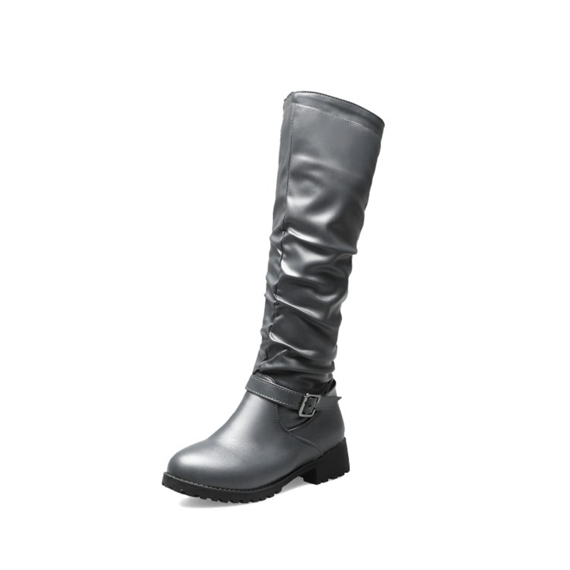 Knee High Boots Women Fashion  - Riding Boot Short ulasan dan harga