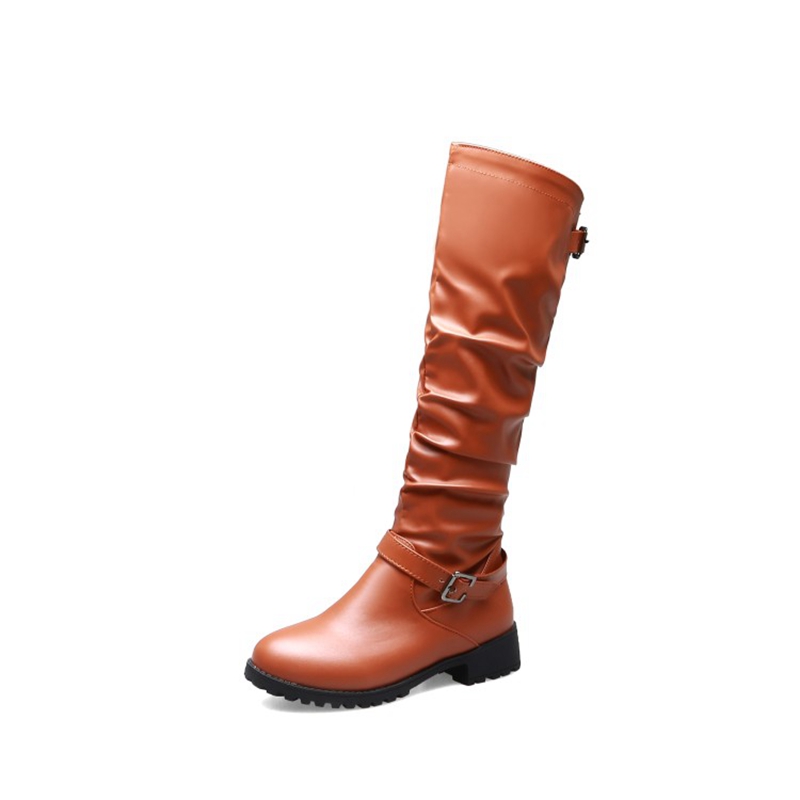Knee High Boots Women Fashion  - Riding Boot Short ulasan dan harga