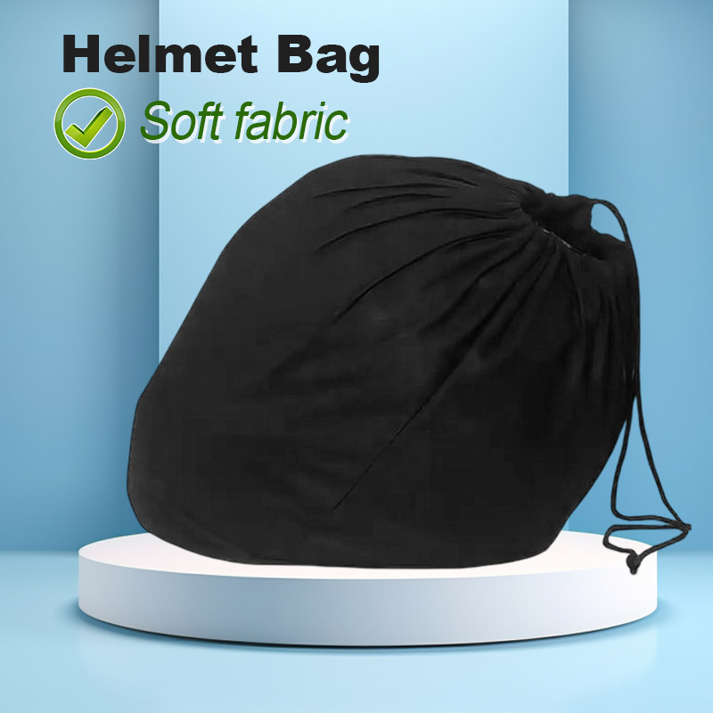 Soft Helmet Bag Plush Drawstri - Motorcycle Gear Bag ulasan dan harga